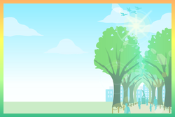 A postcard design from Pikmin Bloom, used during the Pikmin Bloom Journey 2025: Sendai Event.