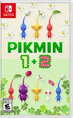 The US box art for Pikmin 1+2.