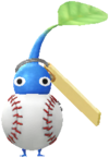 A Blue Decor Pikmin in Stadium decor, may be a different location. Not used in-game as of update v45.0.
