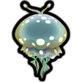 The Piklopedia icon of the Lesser Spotted Jellyfloat in the Nintendo Switch version of Pikmin 2.