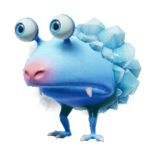 Icon for the Frosty Bulborb, from Pikmin 4&#39;s Piklopedia.