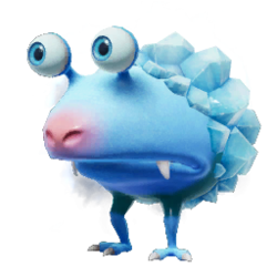 Icon for the Frosty Bulborb, from Pikmin 4's Piklopedia.