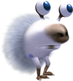 Artwork of the Hairy Bulborb.