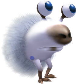 Artwork of the Hairy Bulborb.