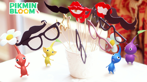 Promotional image for the 2023 New Years Event in Pikmin Bloom.