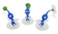 The Blue Pikmin chibi-chibi stands out of their package.