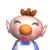 An icon of Olimar's wife from Pikmin 2.