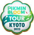 The Pikmin Bloom Tour 2023: Kyoto Badge.