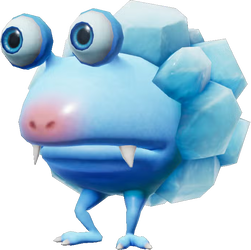 Render of a Dwarf Frosty Bulborb from the Pikmin Garden website.