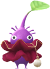 A purple Decor Pikmin in Clothing Store decor.