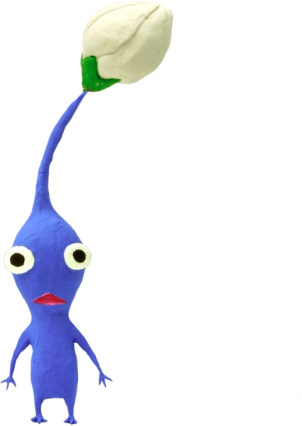 File:Blue Pikmin stage two P2 art.png