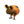 Icon for the Dwarf Orange Bulborb, from Pikmin 3 Deluxe's Piklopedia.