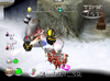 A Hairy Bulborb eating a few Red Pikmin in Cave of Pain.