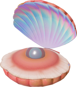 Render of a Pearly Clamclamp from Pikmin 4.