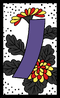Hanafuda card. One of the designs worn by White Pikmin.