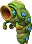 Render of an Armored Cannon Larva from the Pikmin Garden website.