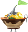 A Rock Ramen Restaurant Decor Pikmin with Ramen Keychain decor from Pikmin Bloom.