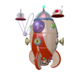 Render of the ship in Pikmin, from the game's model.