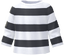 "Striped Shirt (Black)" Mii part icon in Pikmin Bloom.