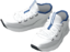 "Sporty Sneakers (White)" Mii shoes part in Pikmin Bloom.