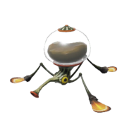 Icon for the Muckerskate, from Pikmin 4&#39;s Piklopedia.