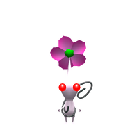 The Work-Bound White Pikmin, for April Fool's Day.