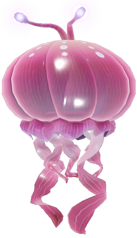 Render of the Greater Spotted Jellyfloat from the Pikmin Garden website.