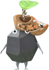 A Rock Special Decor Pikmin with Klompen Keychain decor from Pikmin Bloom.