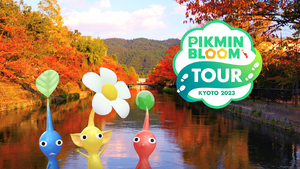 Promotional image for the Pikmin Bloom Tour 2023: Kyoto Event in Pikmin Bloom.