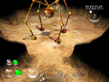 A Beady Long Legs in an unused cave for enemy testing.