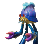 Icon for the Grubchucker, from Pikmin 4's Piklopedia.