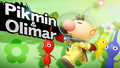 Olimar's character slate from the Super Smash Bros. for Nintendo 3DS and Wii U Direct.