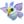 Icon for the Snowfake Fluttertail, from Pikmin 4's Piklopedia.