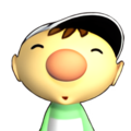 Olimar's son as seen in the mail of Pikmin 2 (Nintendo Switch).