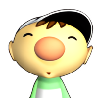 An icon of Olimar's son from Pikmin 2 (Nintendo Switch).