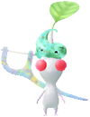 A White Pharmacy Decor Pikmin with Toothbrush (Rare) decor from Pikmin Bloom.