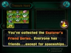 The Hocotate ship's announcement for the Explorer's Friend Series.