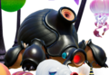 The front of the Beetle's new design as seen on the Pikmin Garden website.