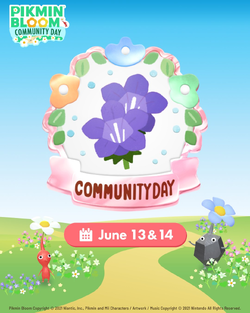 Promotional image for the June 2026 Community Day.