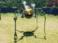 A Man-at-Legs in Pikmin 4's Piklopedia