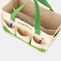The interior tote bag.