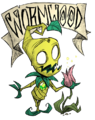Official art of Wormwood from Don't Starve: Hamlet.