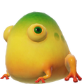 A render of the Yellow Wollyhop from the Pikmin Garden Piklopedia.