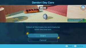 The Dandori Challenge Jin conformation menu.