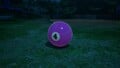 The Sphere of Beginnings in the Treasure Catalog during the night.