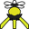 A Pikmin 3 Yellow Onion icon, used to represent the object found in the games.