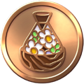 Apprentice Flower Badge. The badge shows a petal jar.