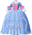 "Rococo Dress (Blue)" Mii costume in Pikmin Bloom.