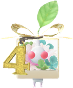 四週年紀念花盒 白皮克敏