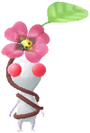 A White Park Decor Pikmin with Four-Leaf Clover (Rare) decor from Pikmin Bloom.